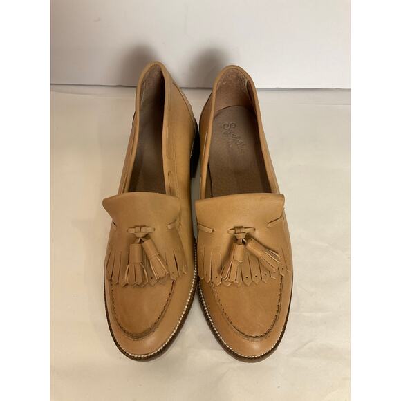 Seychelles New tan Leather Loafer 8 - Picture 7 of 7